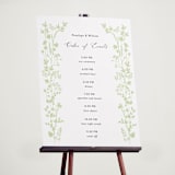 "Flower Garden" - Schedule Signs in Spring by Susan Moyal - In Use