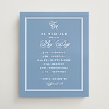 "POSH" - Schedule Signs in Ocean by Creo Study - Front