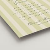"Heirloom" - Schedule Signs in Citrine by Creo Study - Detail