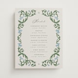 "grandeur" - Schedule Signs in Bluebell by Jen Owens - Front
