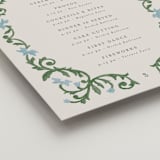 "grandeur" - Schedule Signs in Bluebell by Jen Owens - Detail