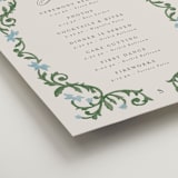 "grandeur" - Schedule Signs in Bluebell by Jen Owens - Detail