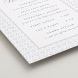 "Coastal Charm" - Schedule Signs in Dusty Blue by Jennifer Postorino - Detail