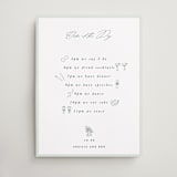 "SoWhimsyWed" - Schedule Signs in Mojito by samovilka - Front