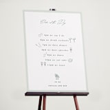 "SoWhimsyWed" - Schedule Signs in Mojito by samovilka - In Use