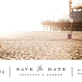 "Bottom Line" - Save the Dates in Vanilla by Jennifer Wick - Detail
