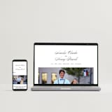 "Hepburn" - Save the Dates in Tuxedo by Megan Davis - FREE Wedding Website