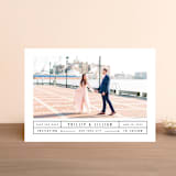 "Between the Lines" - Save the Dates in Blazer by Fine and Dandy Paperie - Front