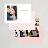 "Always" - Save the Dates in Blush by Susan Brown - Back of Card Options