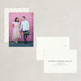 "Signature" - Save the Dates in Antique by Jessica Williams - Assembled