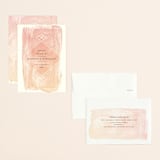 "Masked Wash" - Save the Dates in Passion Fruit by Rebecca Bowen - Assembled