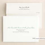"Old Post Road" - Save the Dates in Sea Salt by Jennifer Wick - FREE Recipient Addressing
