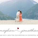 "Love Connection" - Save the Dates in Hot by Kim Dietrich Elam - Detail