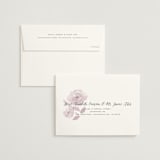 "Watercolor Floral" - Save the Dates in Lilac by Jill Means - FREE Recipient Addressing