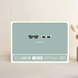 "Shades" - Save the Dates in Celadon by Olive and Violet - Front