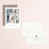 "Stamped Heart" - Save the Dates in Mocha by Stacey Meacham - Assembled