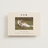"Marmont" - Save the Dates in Ecru by AK Graphics - Front