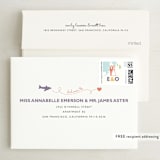 "Destination" - Save the Dates in Lilac Haze by leslie hamer - FREE Recipient Addressing