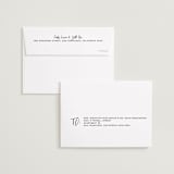 "City Love" - Save the Dates in Snow by John Paul - FREE Recipient Addressing