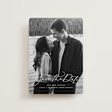 "Subtle Rise" - Save the Dates in Snowfall by Lauren Chism - Front