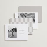 "Love Song" - Save the Dates in Snow by Pixel and Hank - Back of Card Options