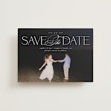 "Novella" - Save the Dates in Pearl by Brooke Chandler - Front