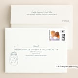 "Fireflies" - Save the Dates in Cornflower by Paige Rothhaar - FREE Recipient Addressing
