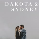 "Minimalism" - Save the Dates in Ivory by Shannon Chen of Four Wet Feet Studio - Detail