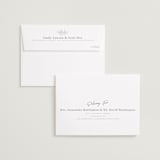 "Serifs" - Save the Dates in Stone by GeekInk Design - FREE Recipient Addressing