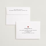 "Two Hearts" - Save the Dates in Lily by Pati Cascino - FREE Recipient Addressing