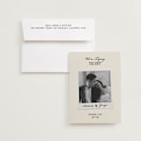 "Two Hearts" - Save the Dates in Lily by Pati Cascino - Save the Date with Envelope