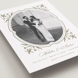 "Calia" - Save the Dates in Paris Rain by Jennifer Postorino - Detail