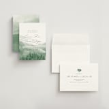 "Over the mountains" - Save the Dates in Fern by Helen Halik - Assembled