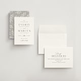 "Everly" - Save the Dates in Snow by Hooray Creative - Assembled