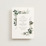"Grove" - Save the Dates in Meadow by Everett Paper Goods - Front