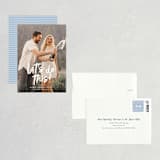 "Do This" - Save the Dates in Silk by Olivia Raufman - Assembled