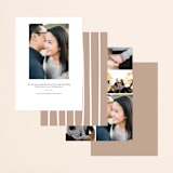 "Melrose" - Save the Dates in Stone by Roxy Cervantes - Back of Card Options
