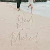 "Melrose" - Save the Dates in Stone by Roxy Cervantes - Detail