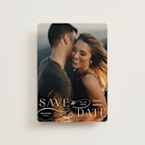 "Flourish" - Save the Dates in Vanilla by Ashley Rosenbaum - Front