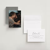 "Because of you" - Save the Dates in Marshmallow by Lea Delaveris - Assembled