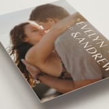 "Sideline" - Save the Dates in Pure by Lauren Chism - Detail