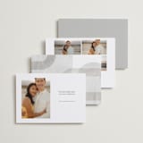 "capture" - Save the Dates in Snow by Pixel and Hank - Back of Card Options