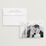 "capture" - Save the Dates in Snow by Pixel and Hank - Save the Date with Envelope