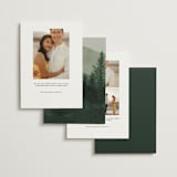 "The Forest" - Save the Dates in Jade by Elly - Back of Card Options