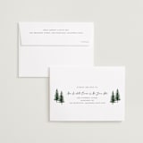 "The Forest" - Save the Dates in Jade by Elly - FREE Recipient Addressing