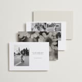 "Nonnette" - Save the Dates in Vanilla by Blustery August - Back of Card Options