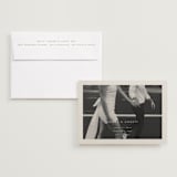 "Nonnette" - Save the Dates in Vanilla by Blustery August - Save the Date with Envelope