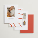 "Alaia" - Save the Dates in Verona Sunset by Blustery August - Back of Card Options