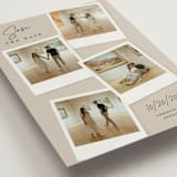 "Instant Elegance" - Save the Dates in Dune by Kerry Doyle - Detail