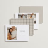 "Daisies" - Save the Dates in Ink by Wildfield Paper Co - Back of Card Options